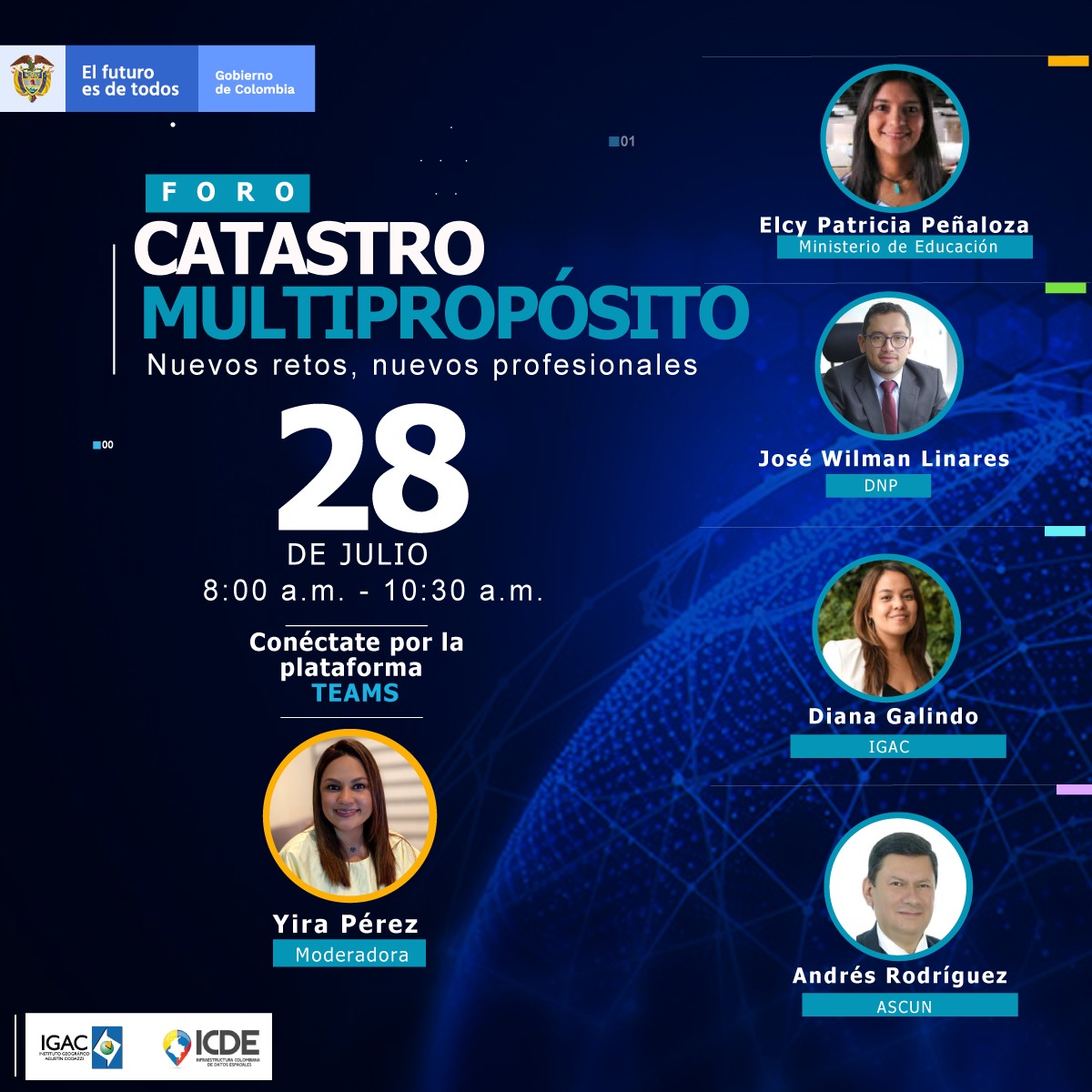 Foro académico: Catastro Multipropósito Nuevos retos, nuevas oportunidades