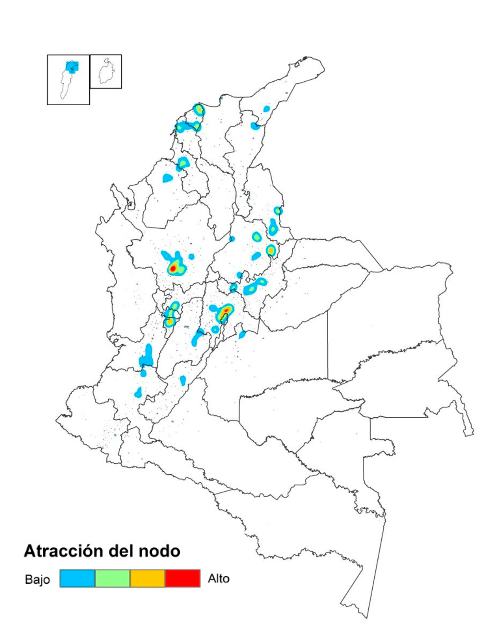 Mapa 2 Boletin 7: Nodos Educación Superior