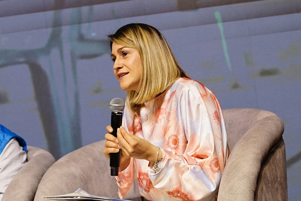 Subdirectora de Información, Ing. Diana Alexandra Ruiz expone logros ICDE 2024