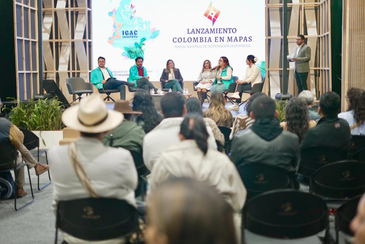 Colombia en Mapas feria del libro