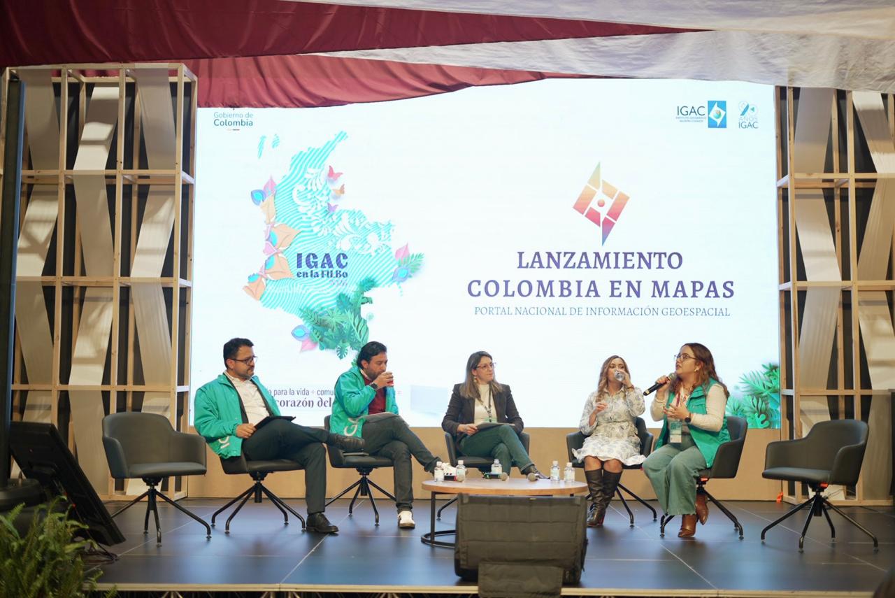 Colombia en Mapas feria del libro