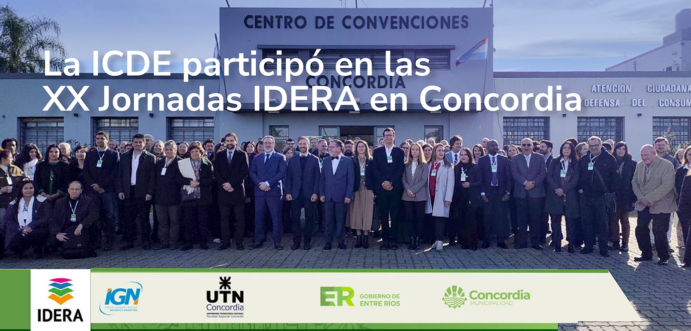 La ICDE participó en las XX Jornadas IDERA en Concordia