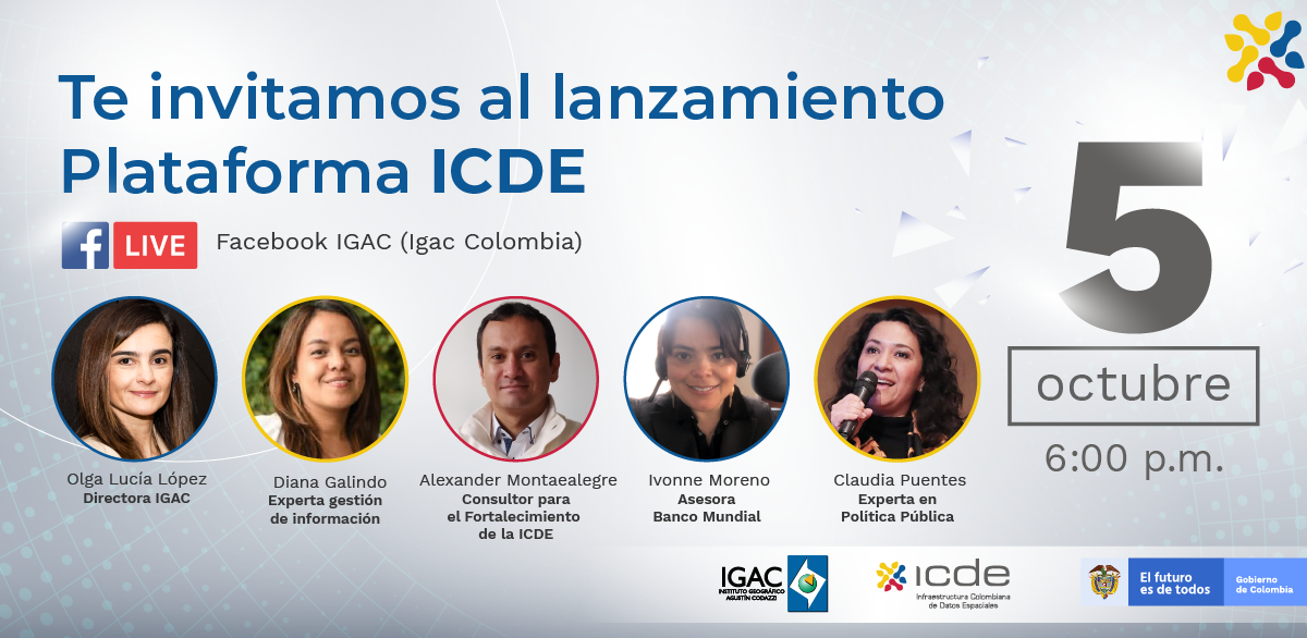 invitación lanzamiento plataforma ICDE