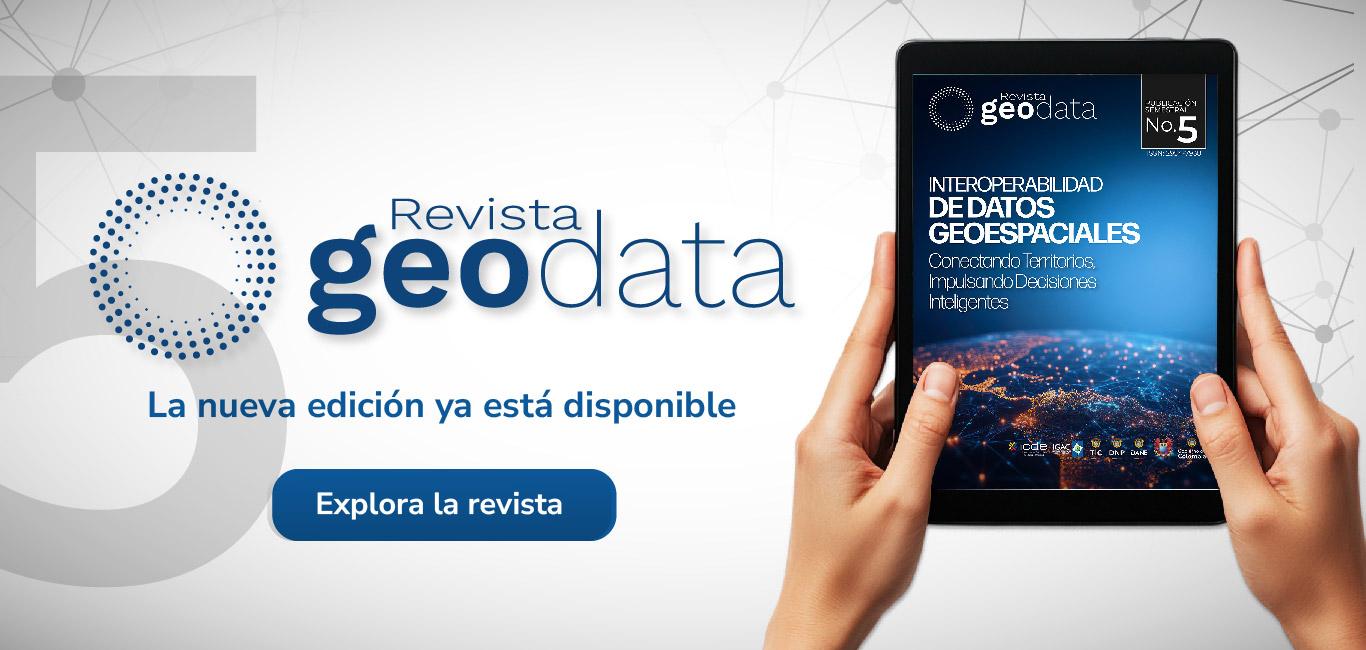 lanzamiento revista Geodata 5
