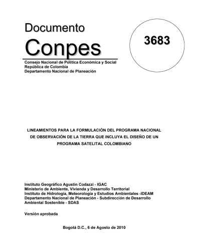 Conpes 3683