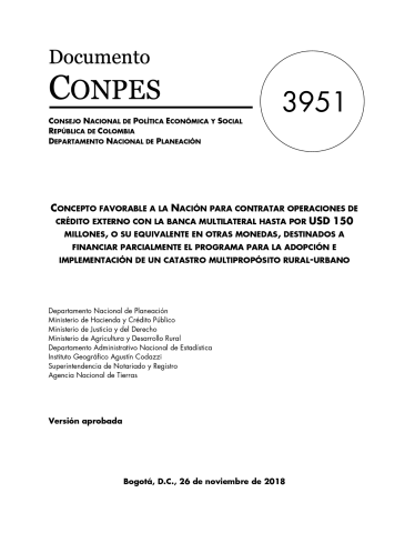 Conpes 3951