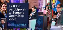 La ICDE particip&oacute; en la Semana Geom&aacute;tica 2026